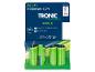 4x nabíjacie batérie AA Tronic, 2500 mAh.