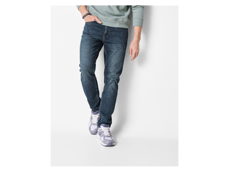 esmara Men Pánske rifle Slim Fit (tmavomodrá, 54 (38/32))