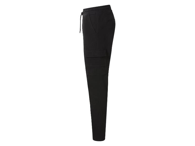 esmara Men Pánske cargo tepláky Premium (čierna, M (48/50))