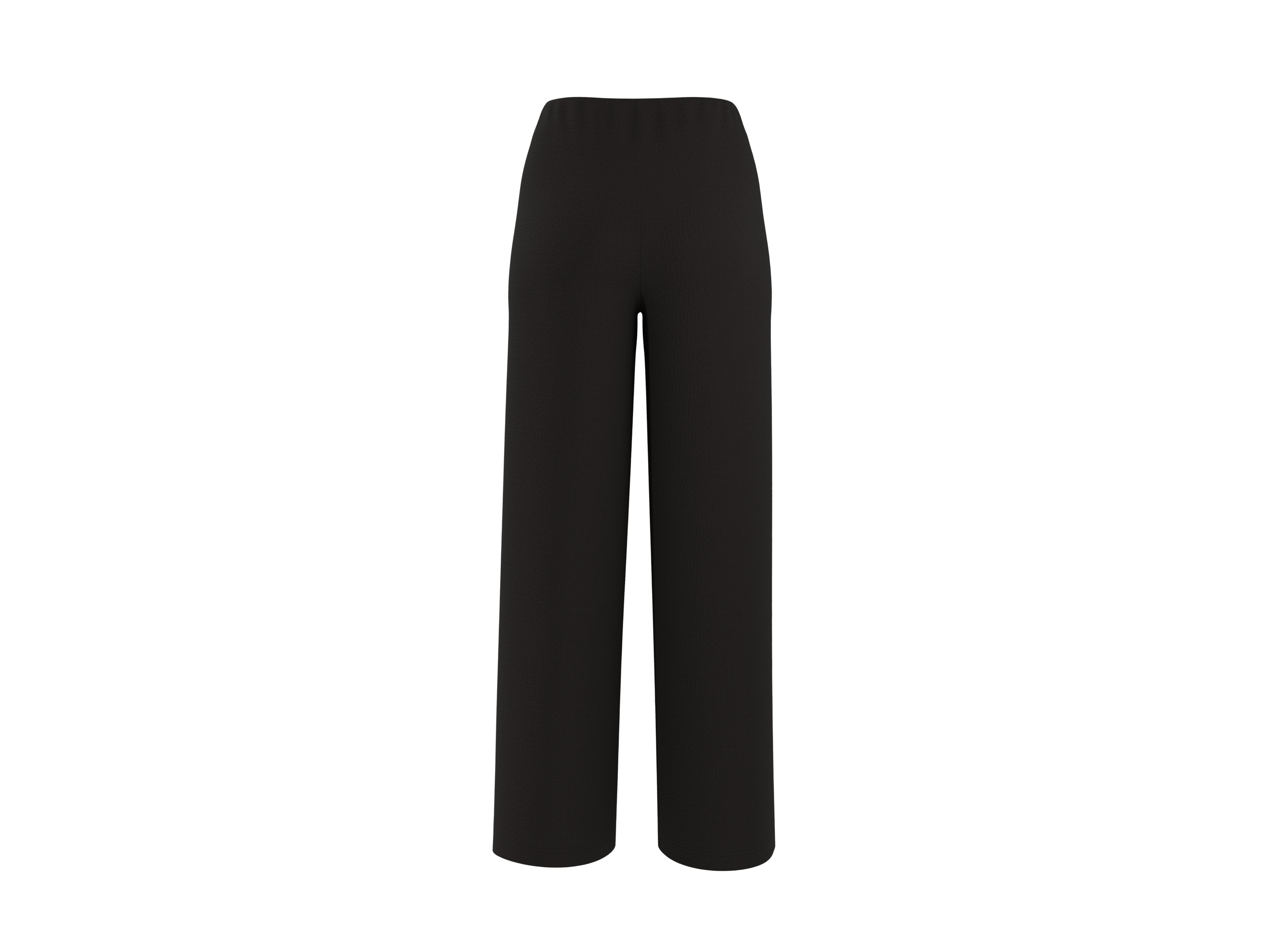 ESMARA® Dámske nohavice „Wide Leg“ (čierna, XS (32/34))