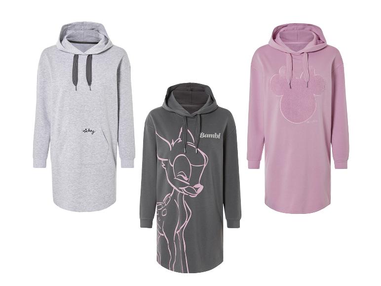 Tri Disney kapucňové šaty s motívmi Mickey Mouse, Bambi a Minnie Mouse.