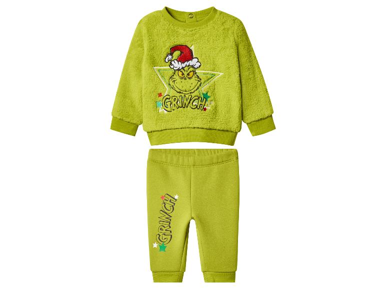 Detská súprava Grinch: zelená mikina a tepláky