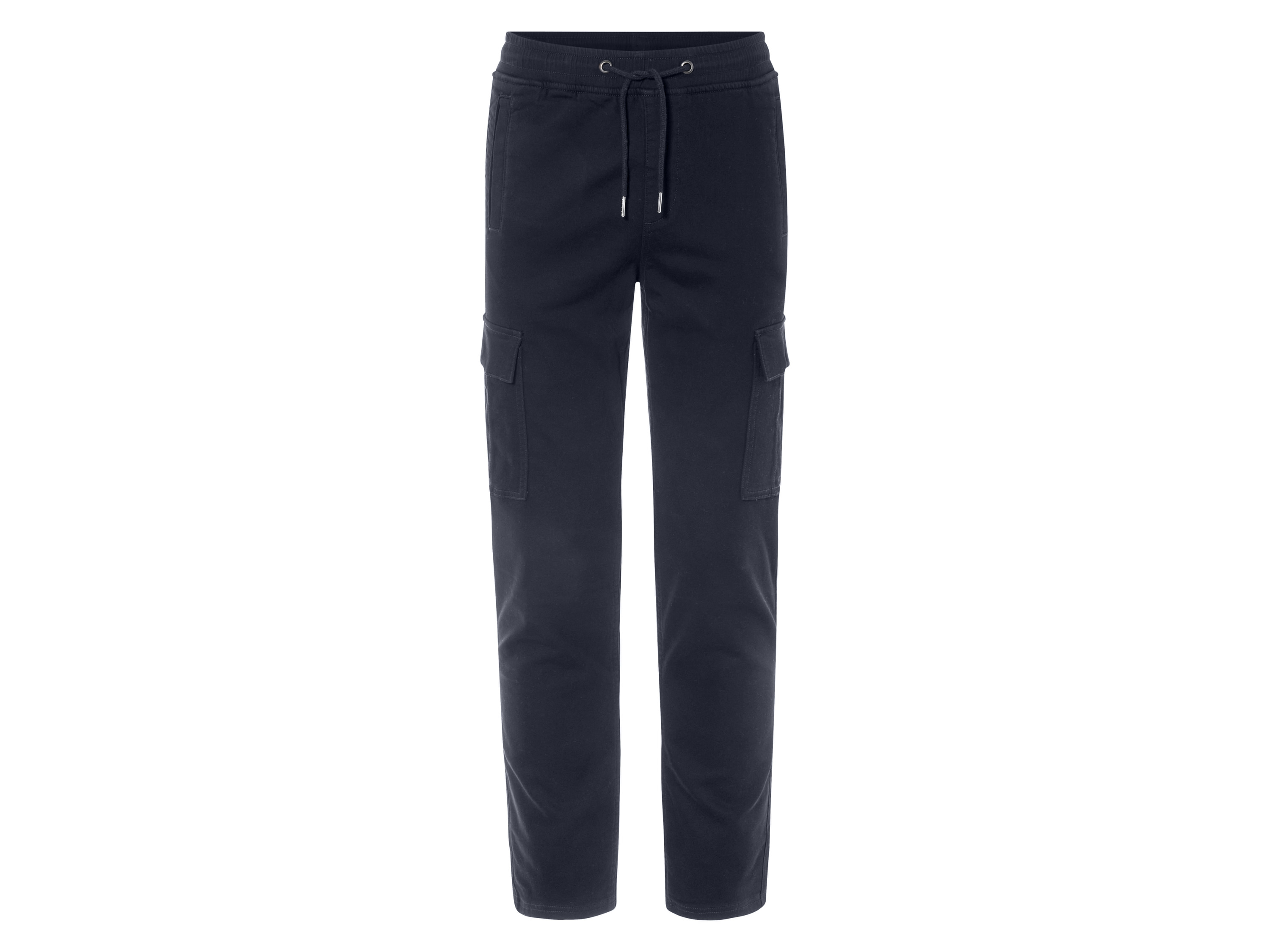 LIVERGY® Pánske cargo nohavice (navy modrá, XL (56/58))