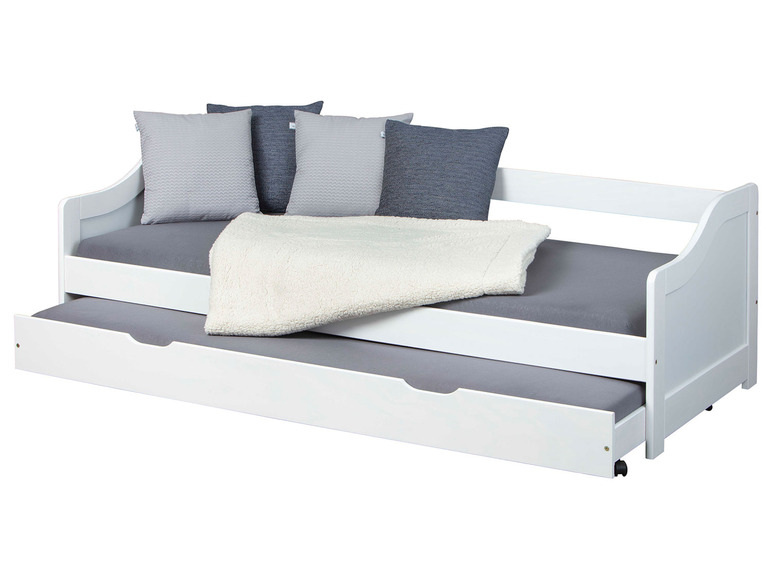 Prejsť na zobrazenie na celú obrazovku: Inter Link Rozkladacia pohovka s posteľou Leonie, biela, 90 x 200 cm (diel 1/2) – obrázok 6