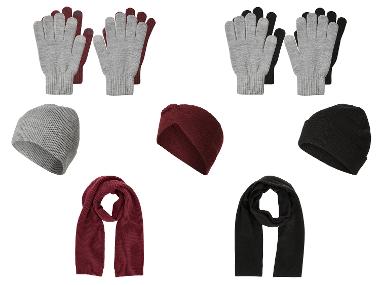esmara® Zimná čelenka/čiapka/šál/rukavice