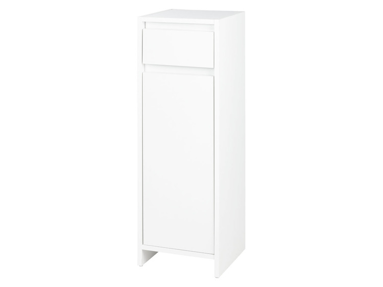 Prejsť na zobrazenie na celú obrazovku: LIVARNO home Kúpeľňová skrinka Oslo s košom na bielizeň, biela – obrázok 1
