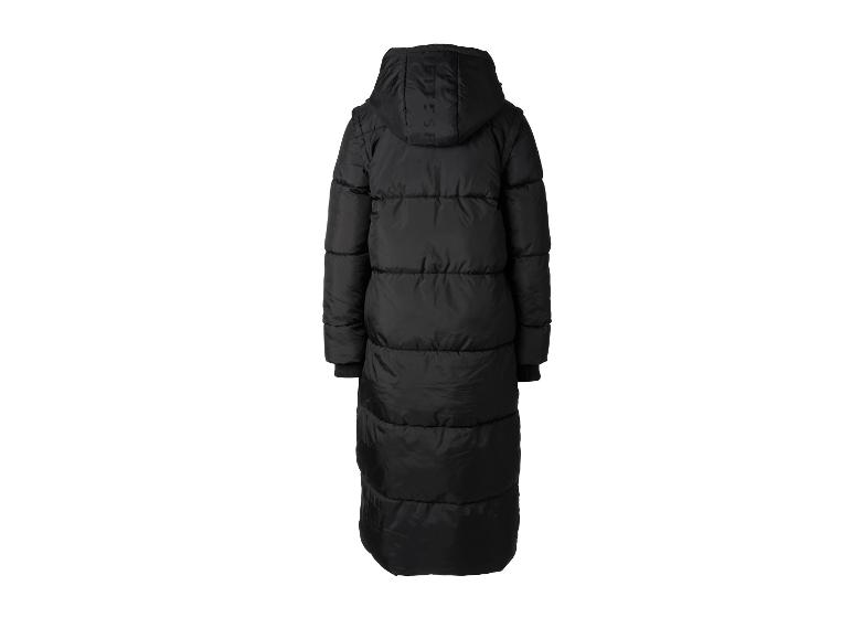 Crivit Dámsky prešívaný kabát 2 v 1 Premium (čierna, L (44/46))
