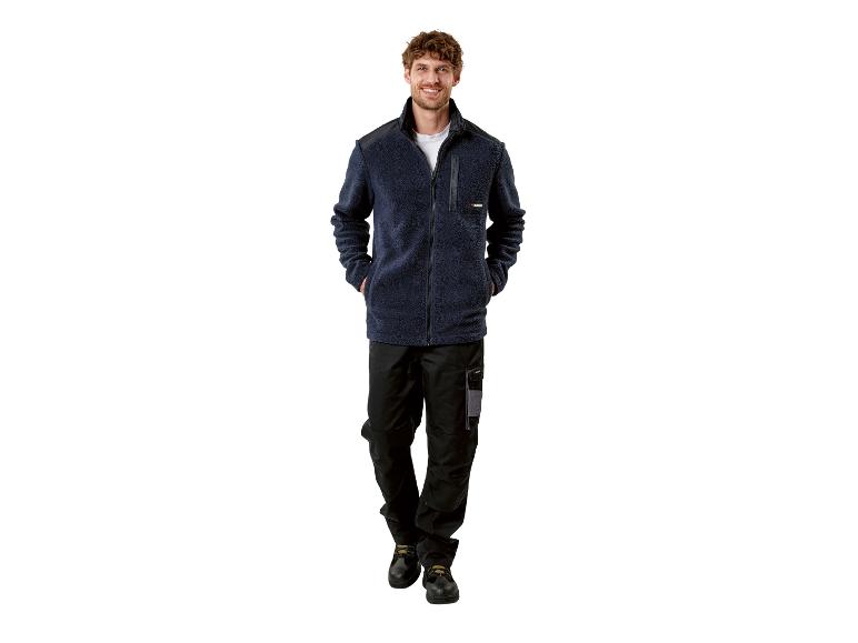 Parkside® Pánska bunda z umelej jahňacej kože (navy modrá, XL (56/58))
