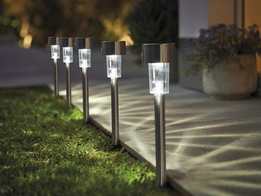 LIVARNO home Solárne LED svetlá, 5 kusov
