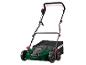 Elektrická kosačka na trávu PARKSIDE v zelenej a čiernej farbe s červenými akcentmi