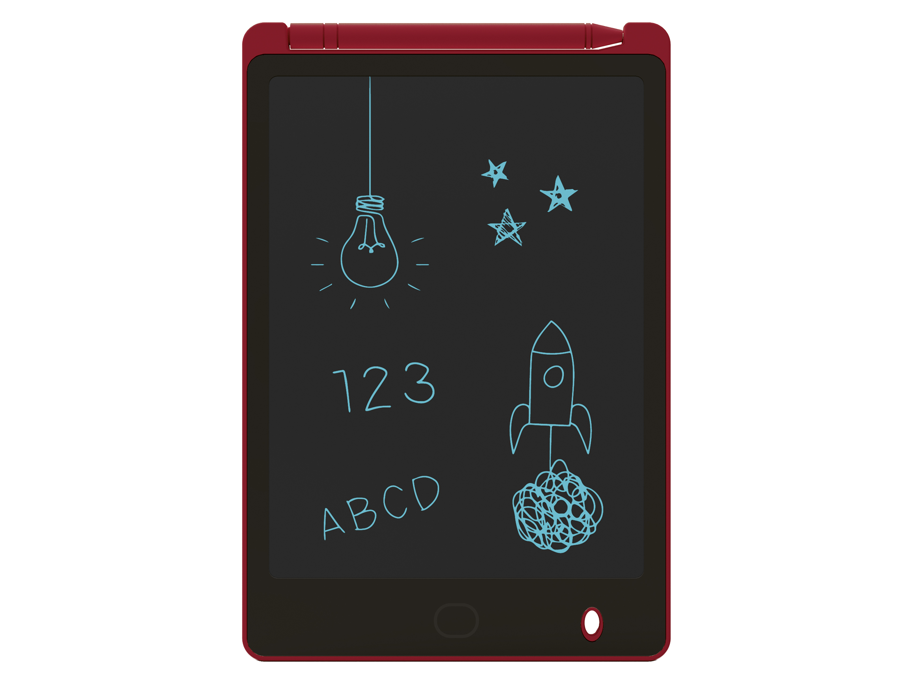 SILVERCREST LCD tabuľka na písanie (červená)