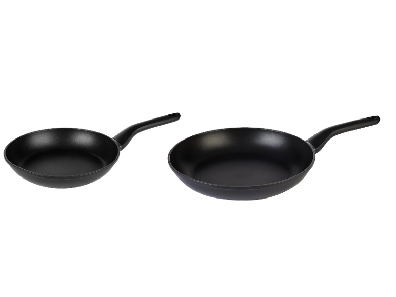 SILVERCREST® Panvica z hliníkovej liatiny, 24 cm + Panvica z hliníkovej zliatiny, 28 cm