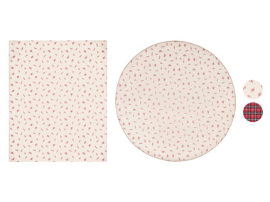 LIVARNO home Obrus, Ø 160 cm/130 x 160 cm