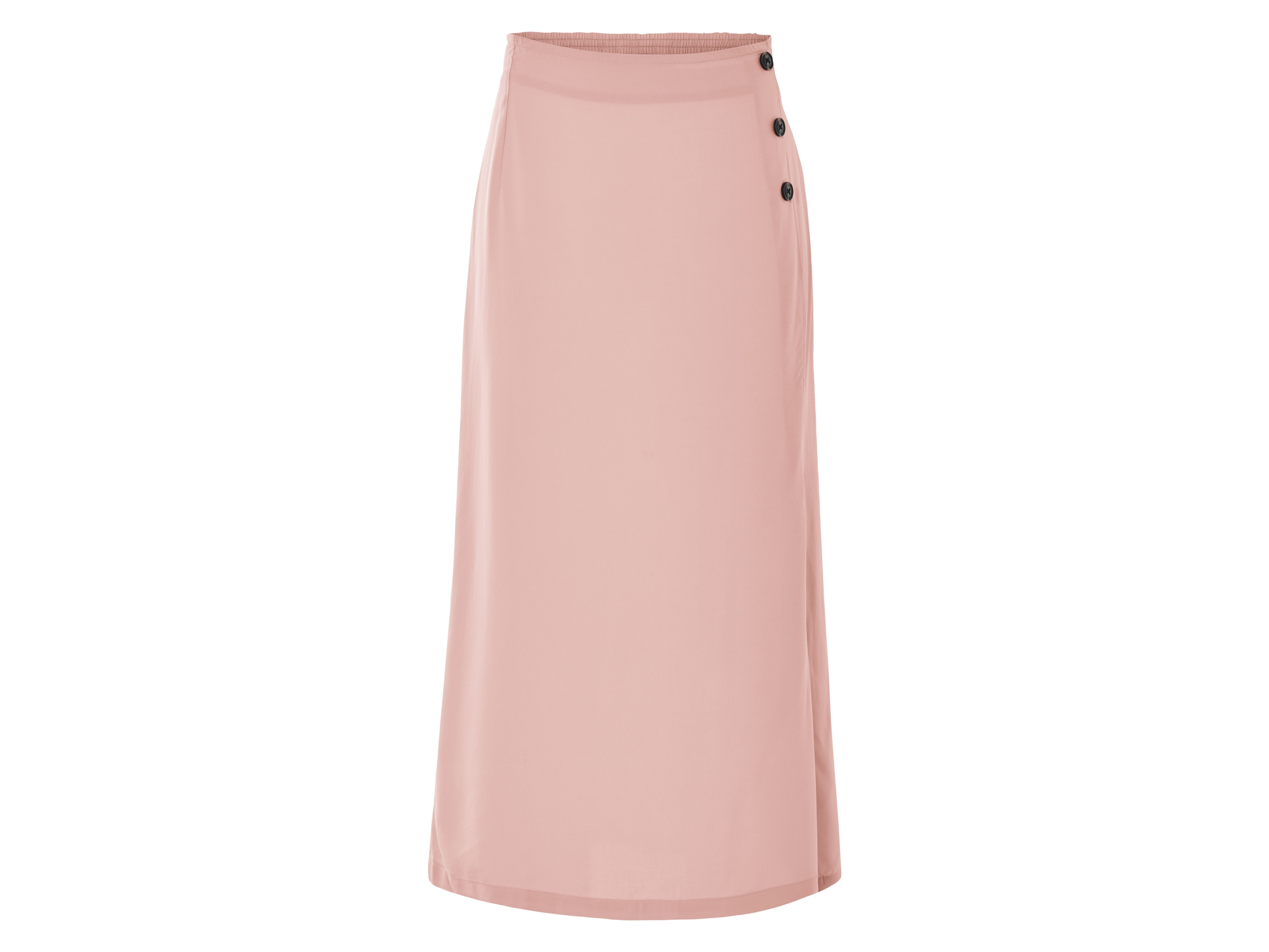 esmara® Dámska midi sukňa (bledoružová, XS (32/34))