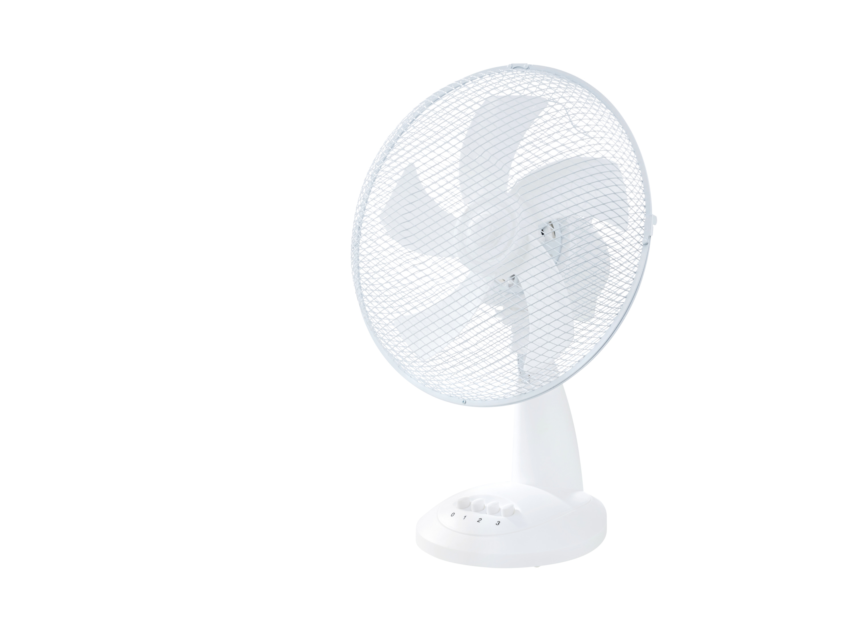 TRONIC® Stolový ventilátor (biela)