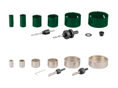 PARKSIDE® Súprava dierovacích píl, 9-dielna