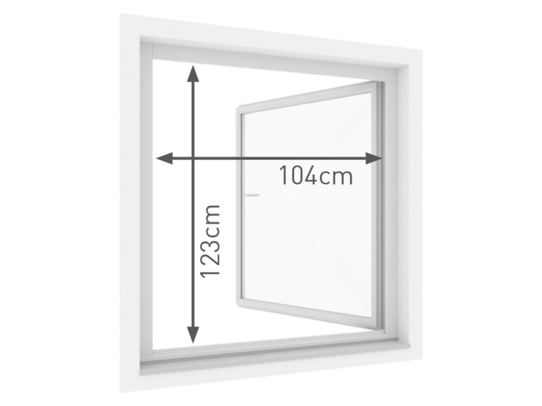 Prejsť na zobrazenie na celú obrazovku: LIVARNO home Magnetická sieťka proti hmyzu a slnku na okno, 1,1 x 1,3 m – obrázok 4