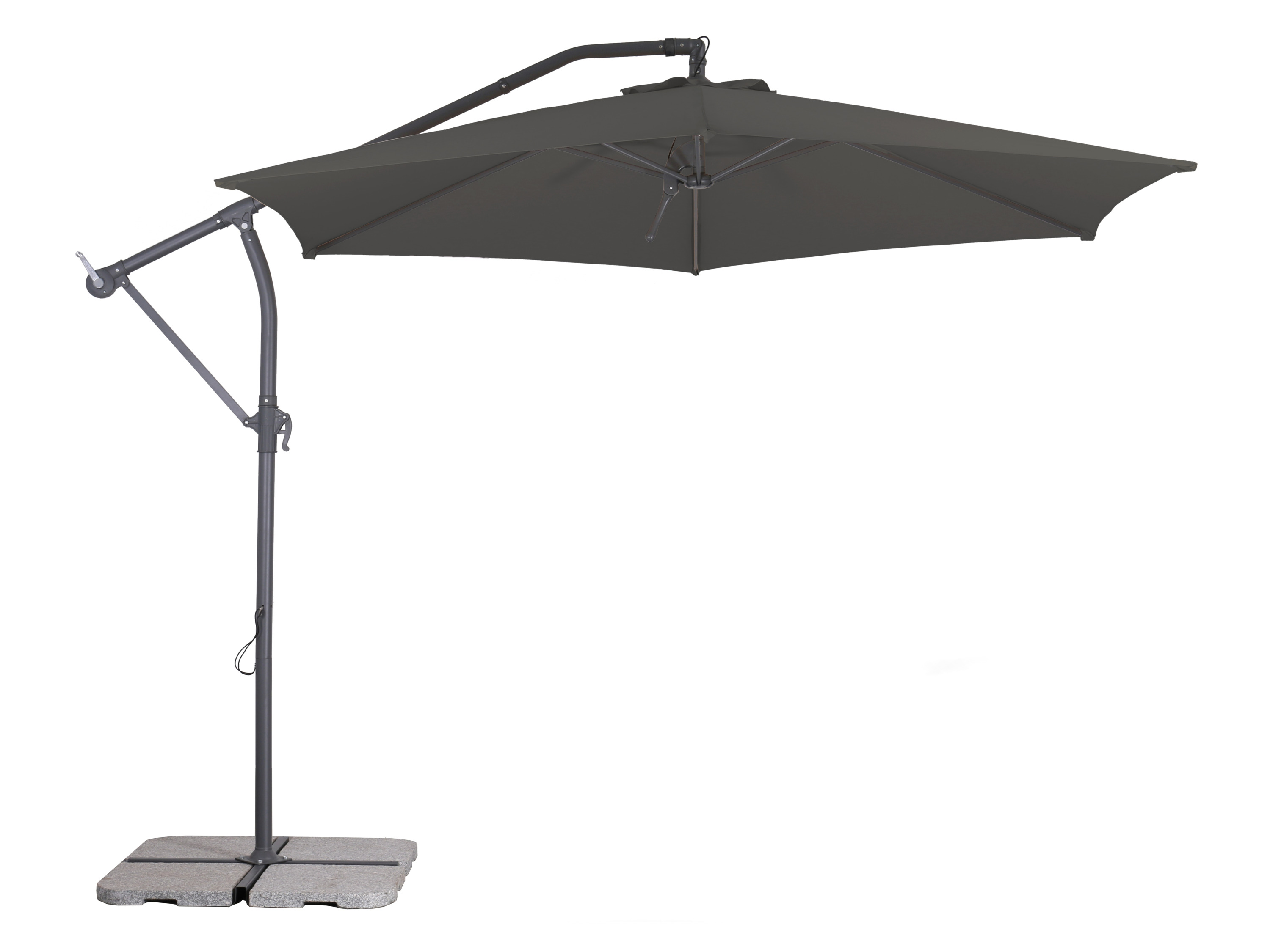 Schneider Slnečník Palmera 300 (antracitová)
