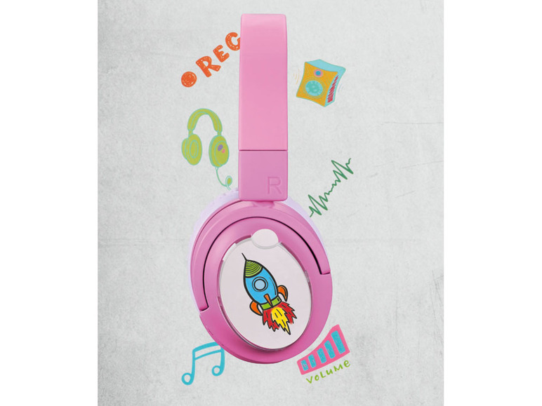 Prejsť na zobrazenie na celú obrazovku: SILVERCREST® Detské slúchadlá On-Ear Bluetooth® – obrázok 9