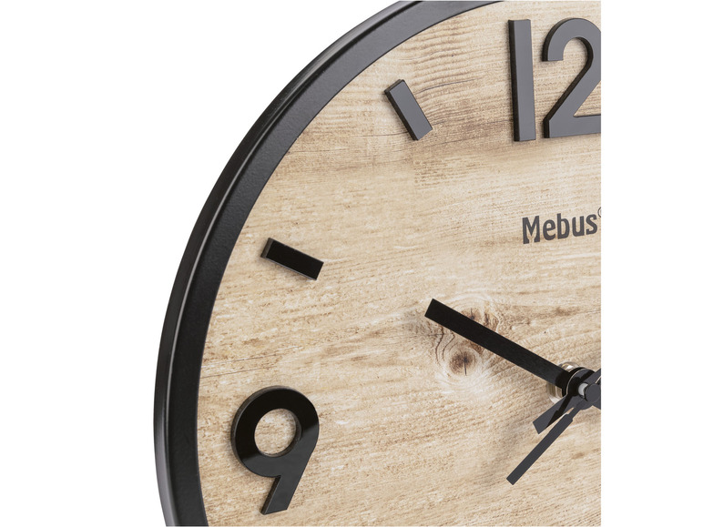 Prejsť na zobrazenie na celú obrazovku: MEBUS Nástenné hodiny, Ø 25 cm – obrázok 2