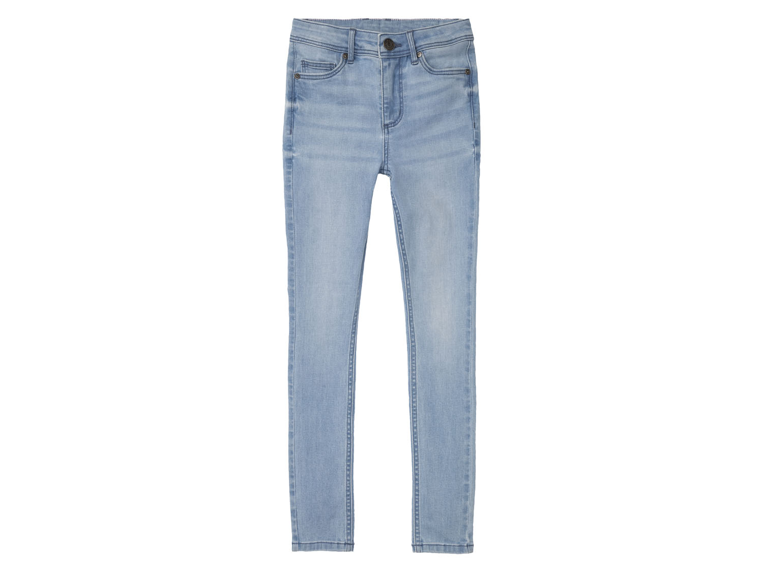 pepperts!® Dievčenské rifle „Super Skinny Fit" (bledomodrá, 134)