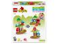 Krabica Lego Duplo so súpravou 10440, zobrazujúca sovy a nápady na hranie.