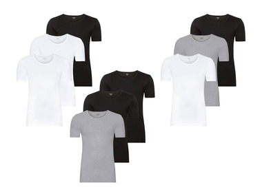 LIVERGY® Pánske tričko z rebrovitej pleteniny XXL, 3 kusy