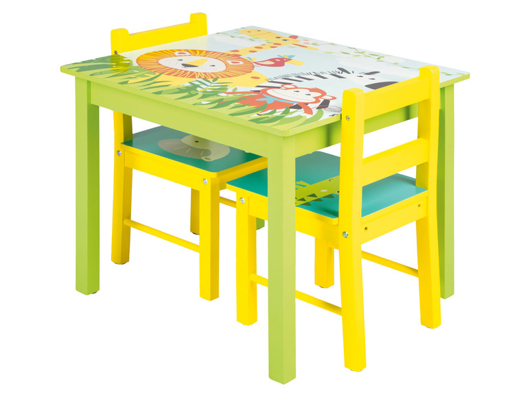 Prejsť na zobrazenie na celú obrazovku: LIVARNO home Detský stôl s 2 stoličkami – obrázok 3