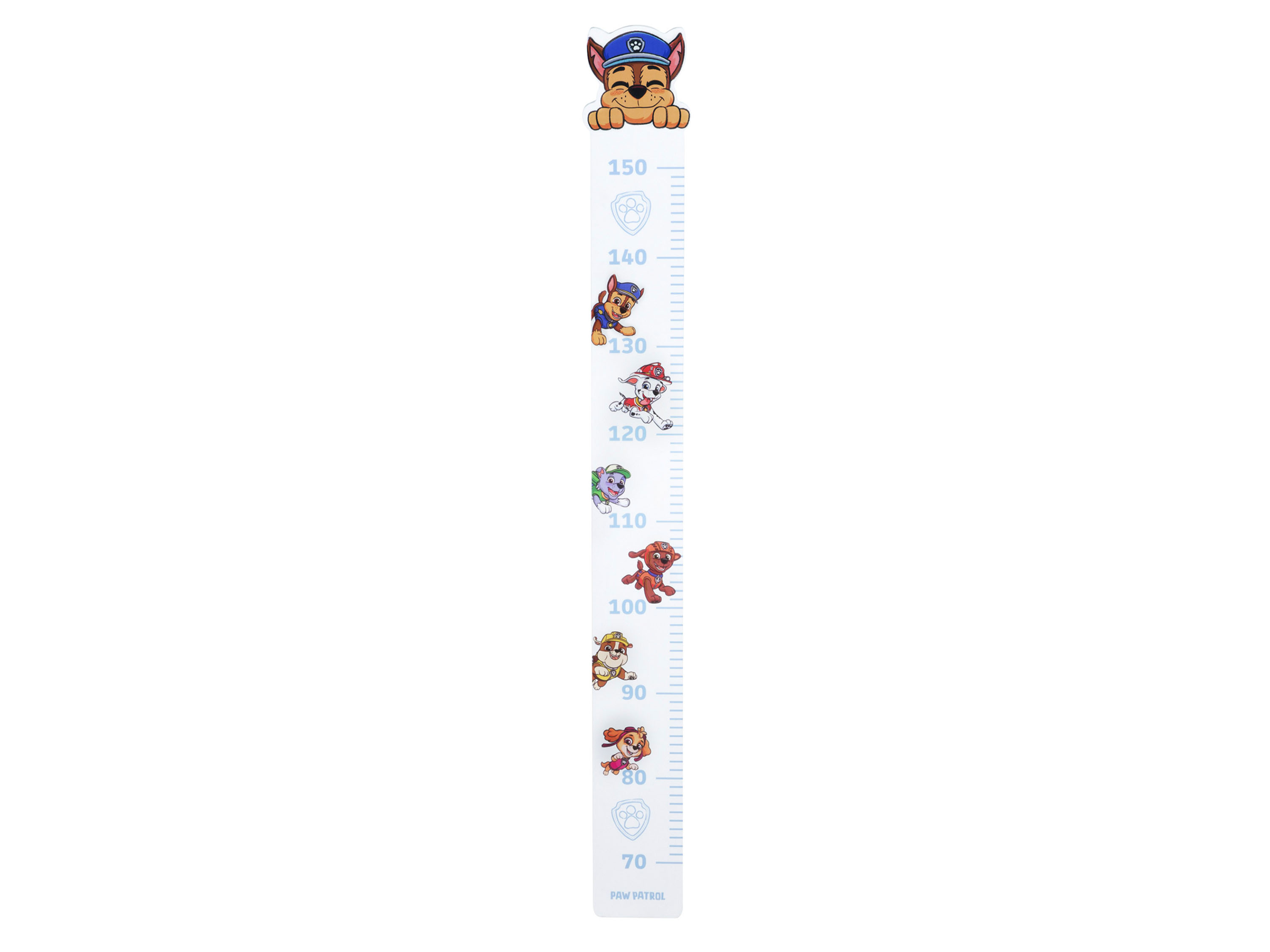 roba Detský závesný meter Labková patrola, 70 – 150 cm