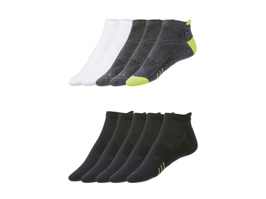 CRIVIT® Pánske členkové ponožky Sport Coolmax, 5 párov