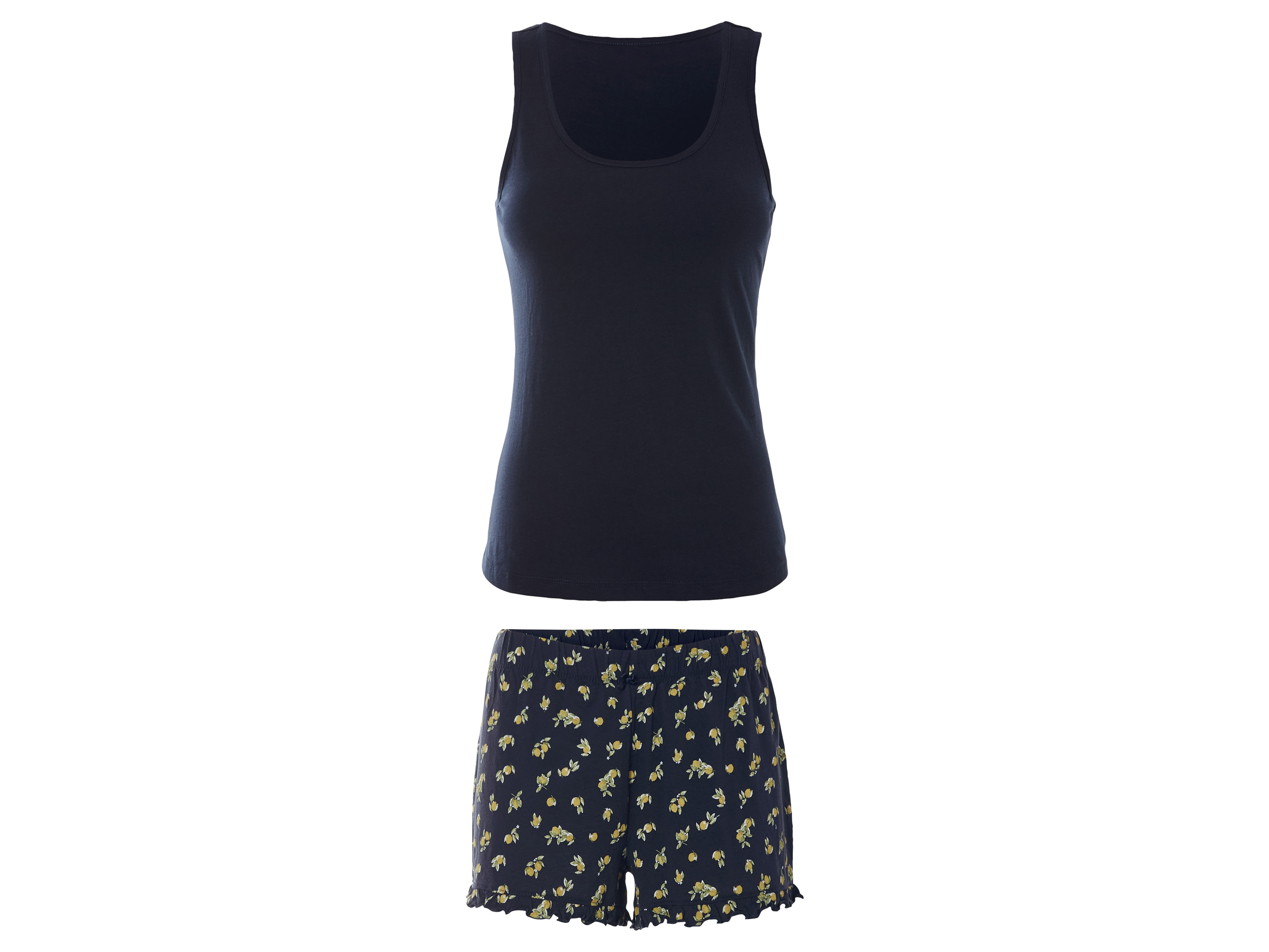 esmara® Dámske pyžamo (navy modrá, XS (32/34))
