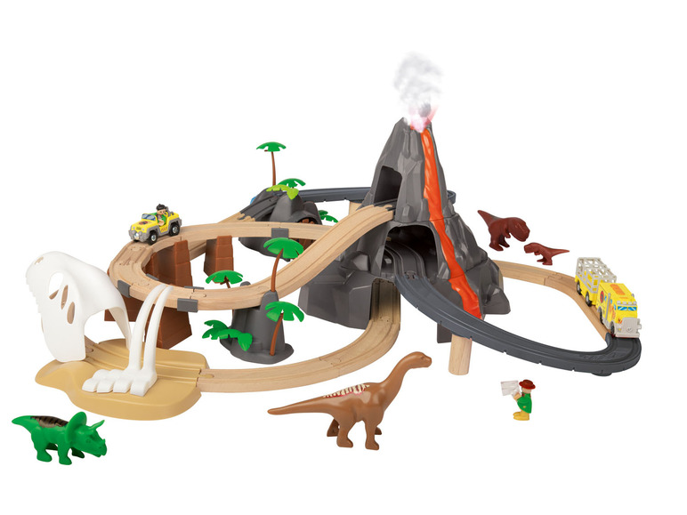 Prejsť na zobrazenie na celú obrazovku: Playtive Drevená železničná súprava City Express/Dinoland – obrázok 11