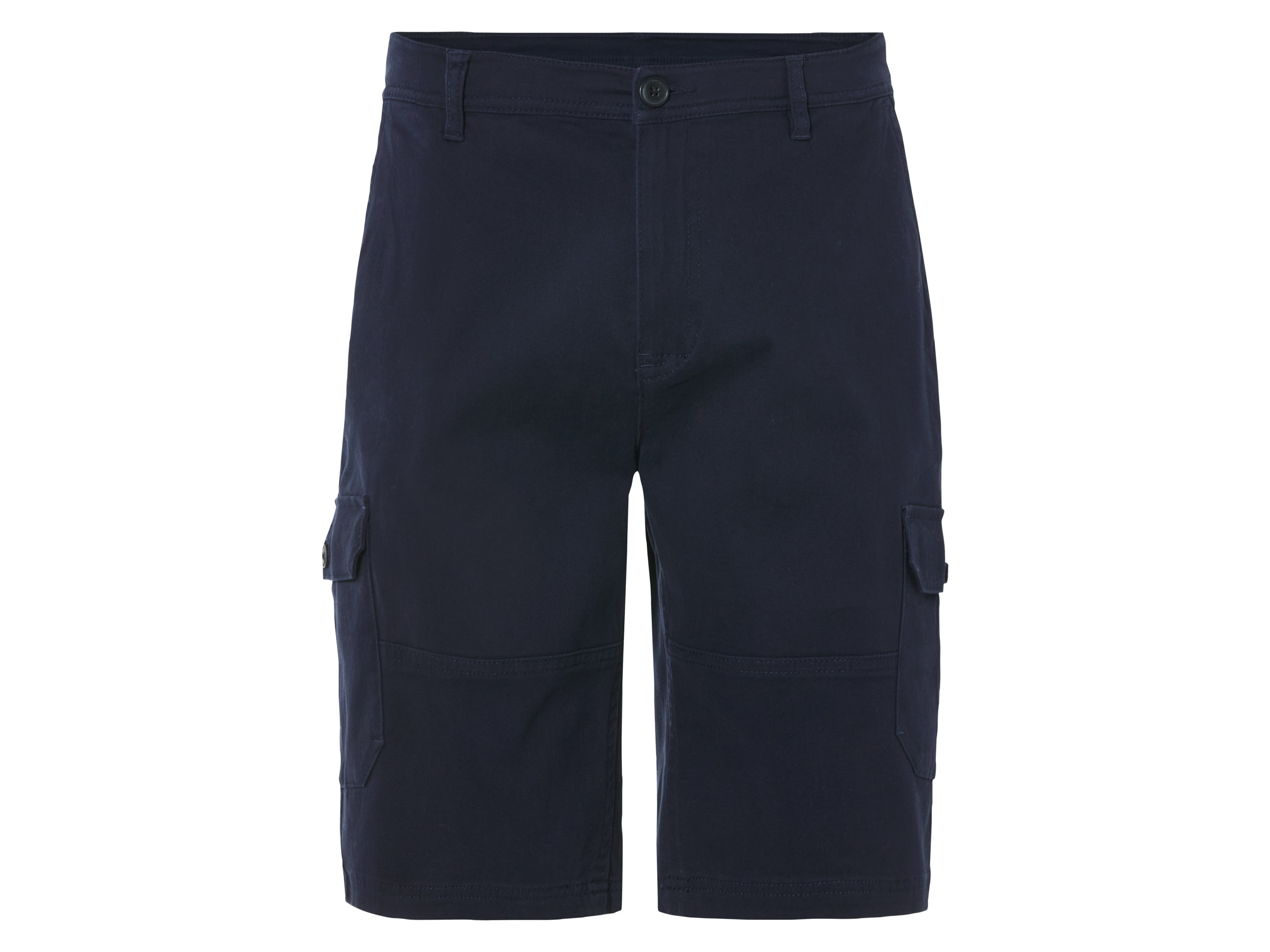 E-shop LIVERGY® Pánske cargo bermudy (námornícka modrá, 46)