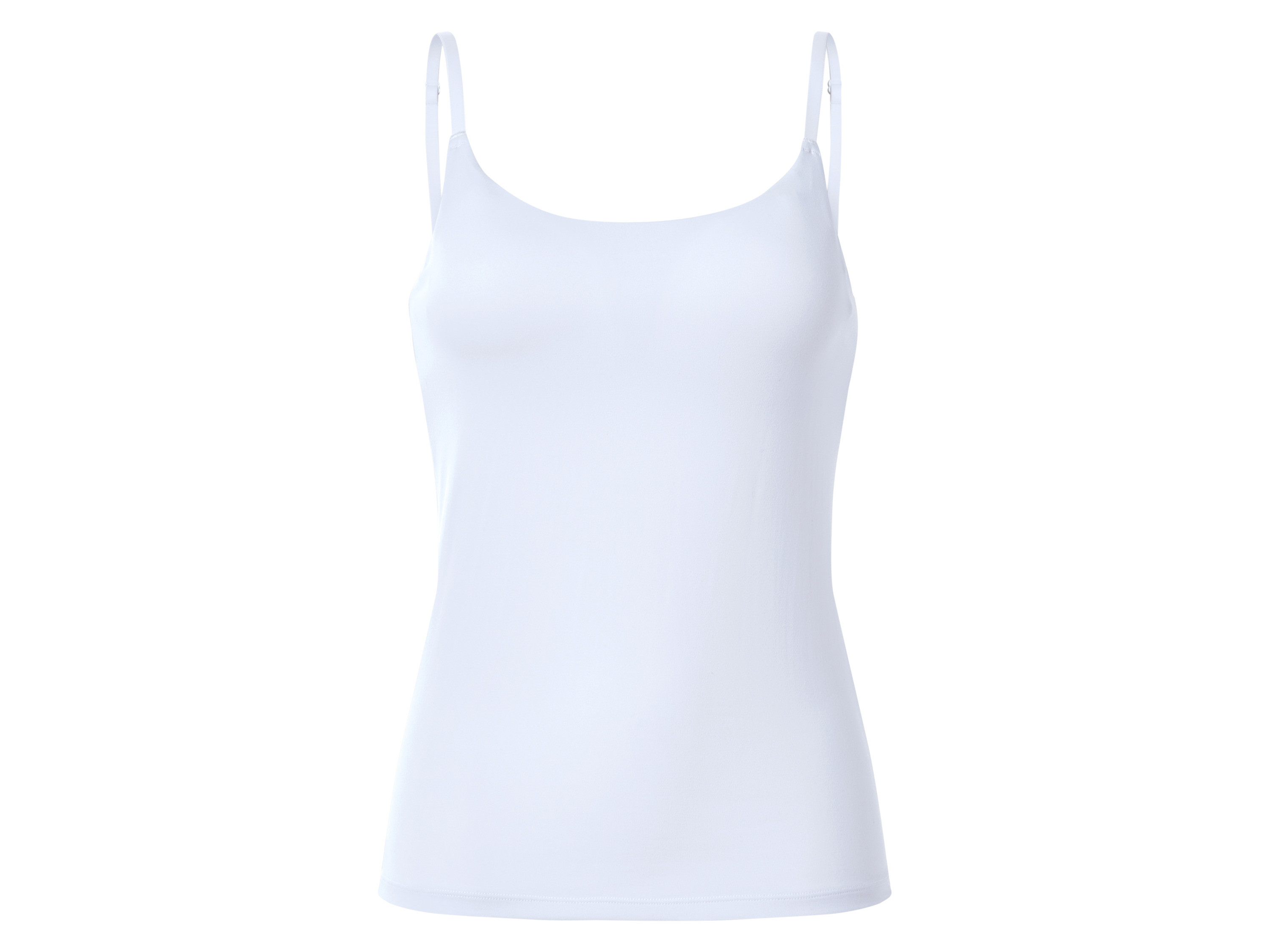 E-shop esmara® Dámsky top s tenkými ramienkami (biela, S (36/38))