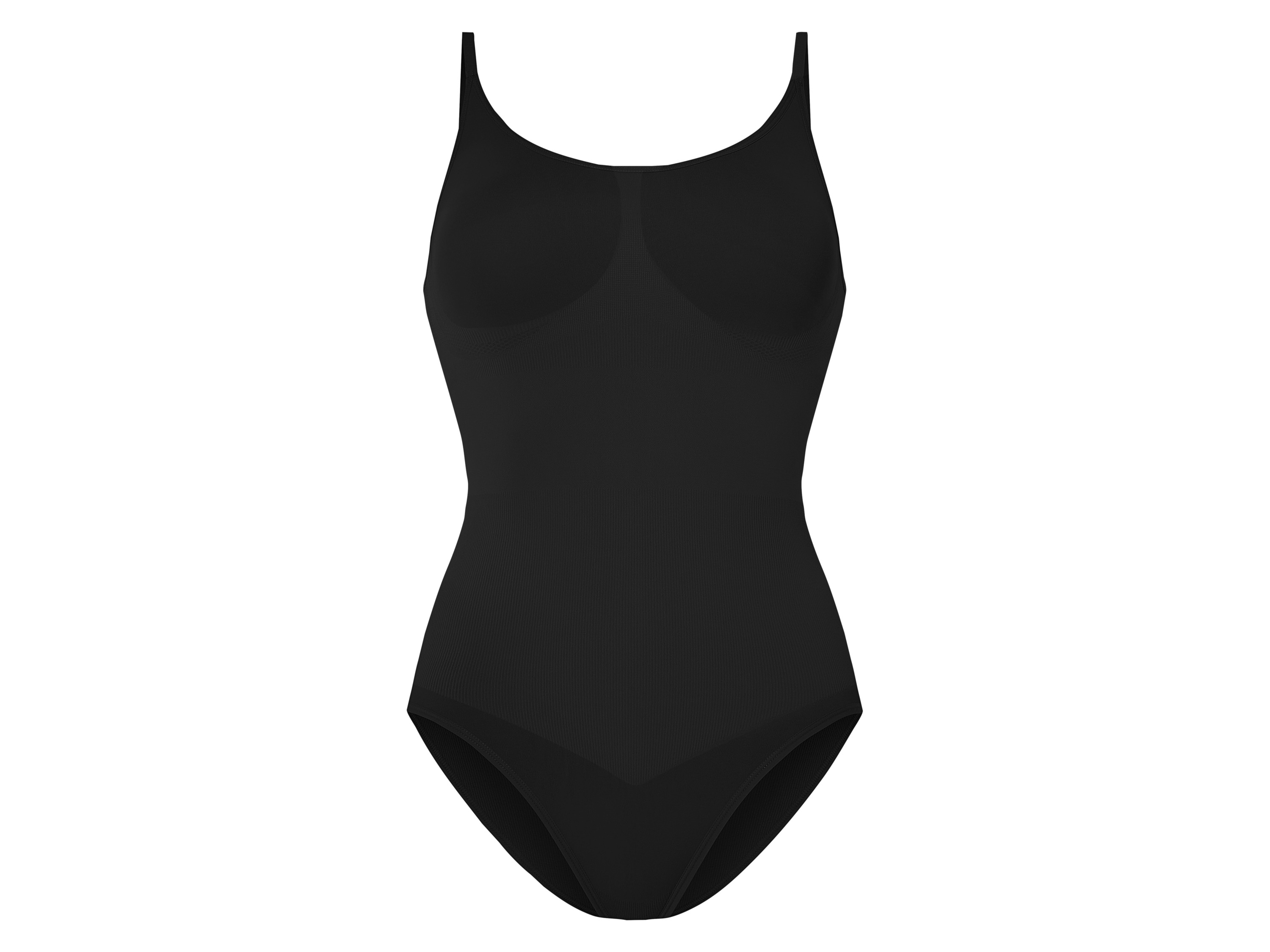 esmara® Dámske body s formujúcim efektom (čierna, XL (48/50))