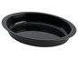 Oválna čierna forma na pečenie.