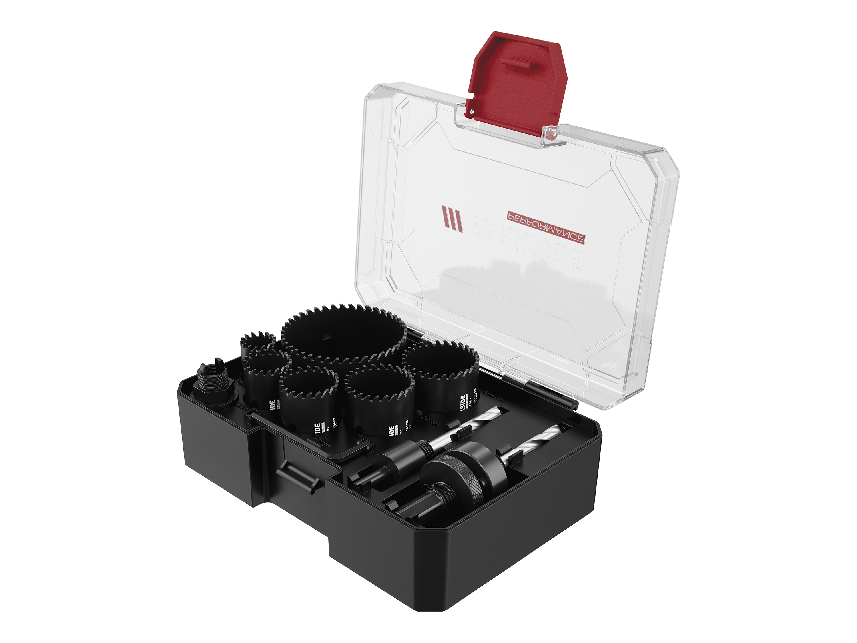 PARKSIDE PERFORMANCE® Súprava bimetalových dierovacích píl PLSP 1 A1, 10-dielna