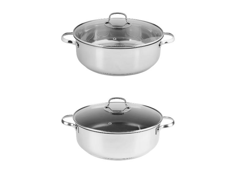 LIVARNO home Kastról z ušľachtilej ocele, 28 cm