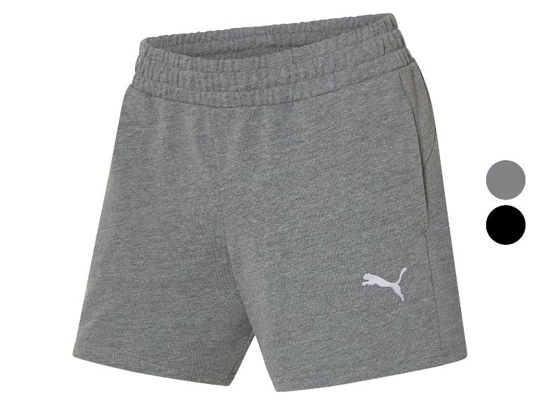 Puma šortky v melírovanej sivej farbe, dostupné v sivej a čiernej.