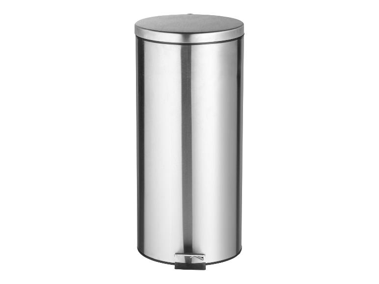 W5 Odpadkový kôš z nehrdzavejúcej ocele, 30 l
