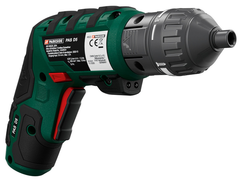 Prejsť na zobrazenie na celú obrazovku: PARKSIDE® Aku multifunkčný skrutkovač 4 v 1 PAS D5 – obrázok 24