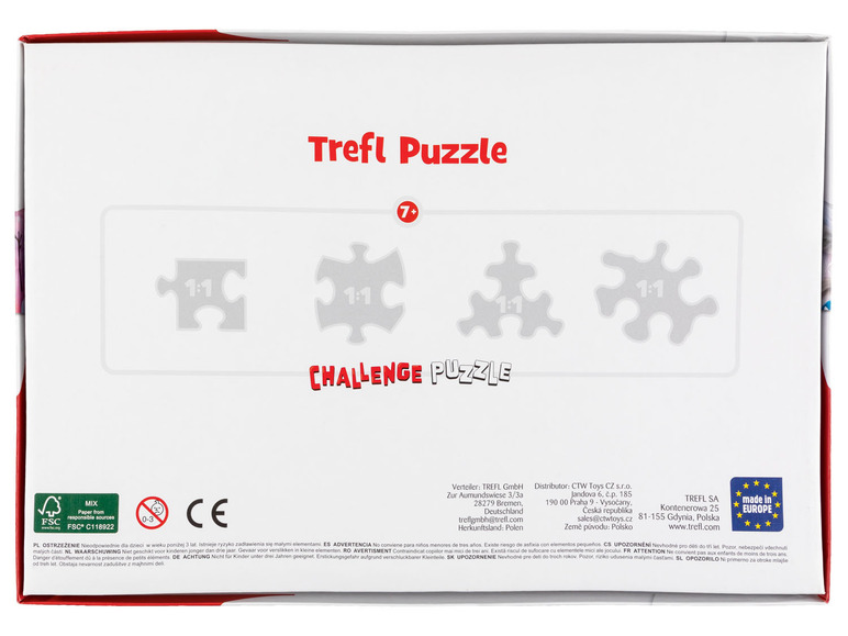 Prejsť na zobrazenie na celú obrazovku: Trefl Challenge Puzzle, 272 dielikov – obrázok 9
