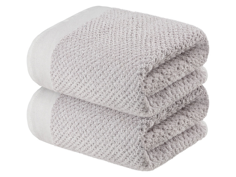 Prejsť na zobrazenie na celú obrazovku: LIVARNO home Bavlnený uterák, 50 x 100 cm, 2 kusy – obrázok 4