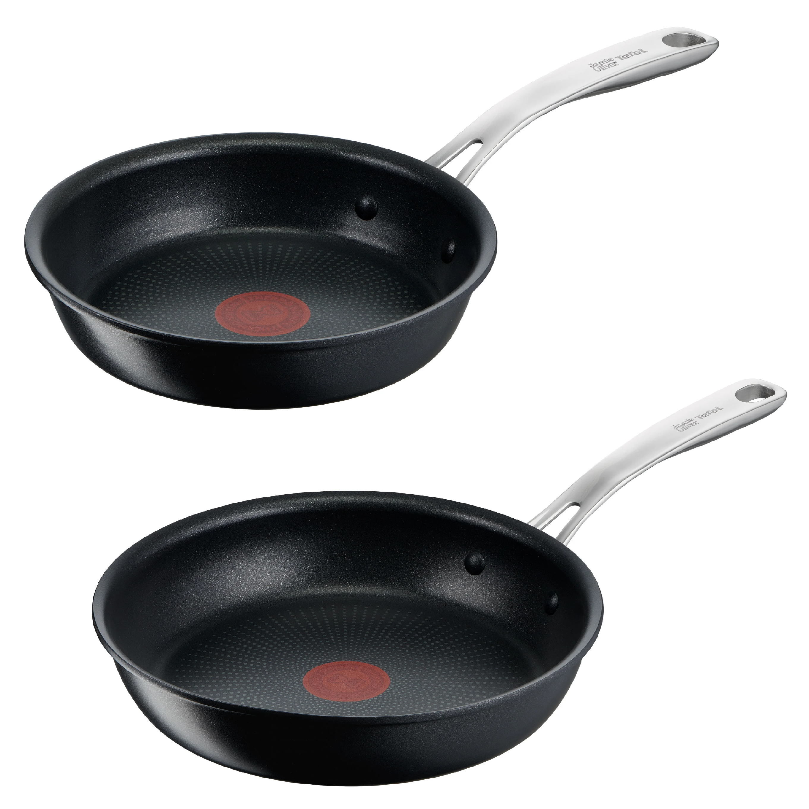 TEFAL Hliníkové panvice na vyprážanie Home Cook, Ø 20 cm + Ø 24 cm