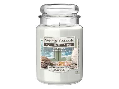 YANKEE CANDLE Vonná sviečka Large Jar Falling Snow 538 g