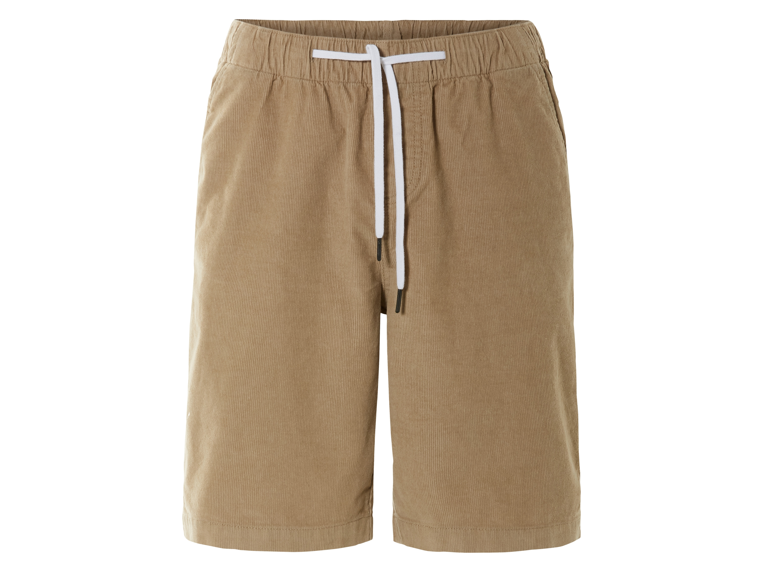 LIVERGY® Pánske kordové šortky (béžová, L (52/54))