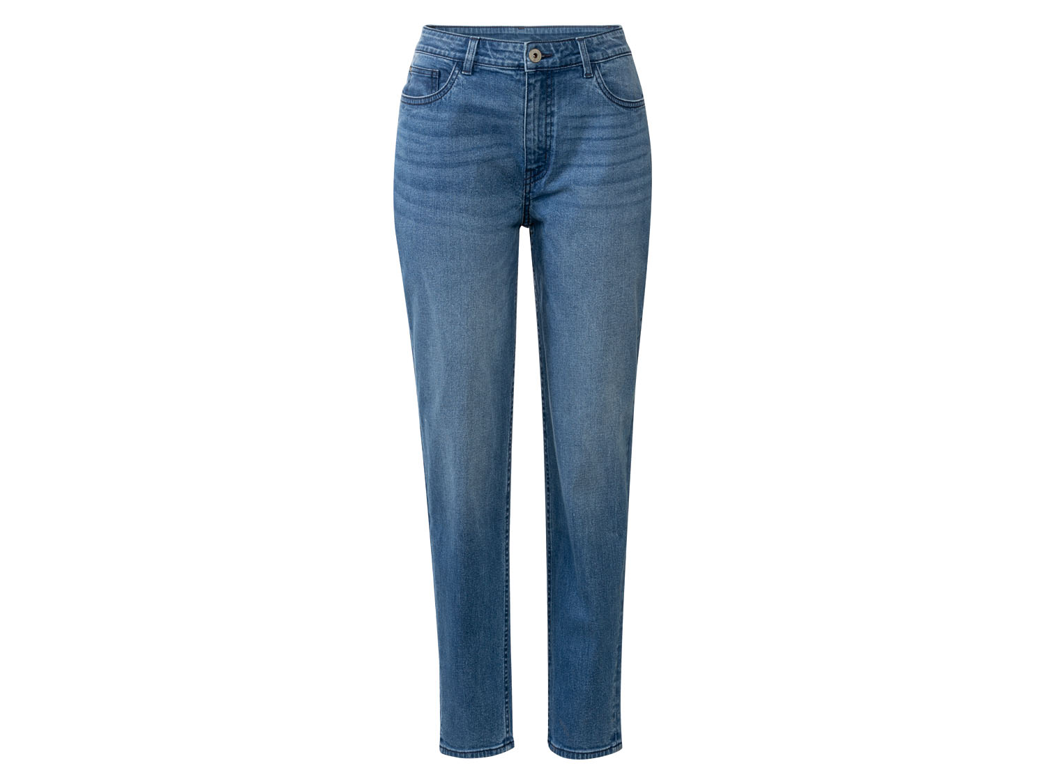 esmara® Dámske rifle Mom fit (modrá, 36)