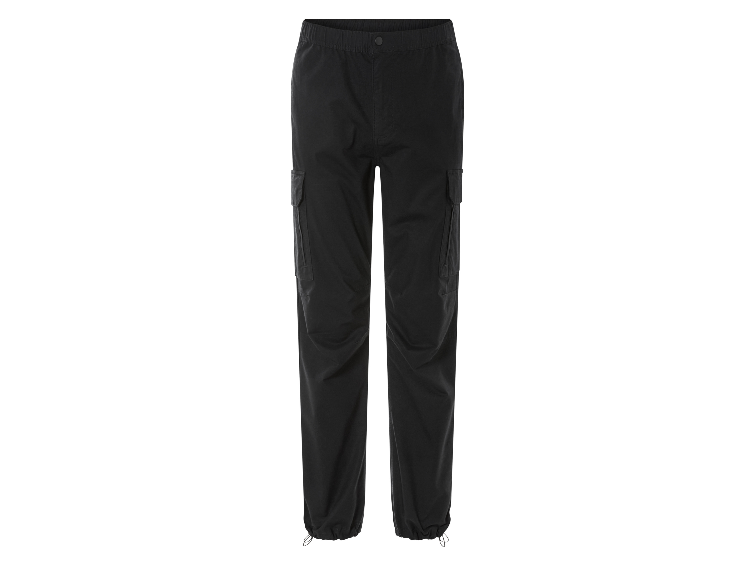 LIVERGY® Pánske cargo nohavice (čierna, L (52/54))