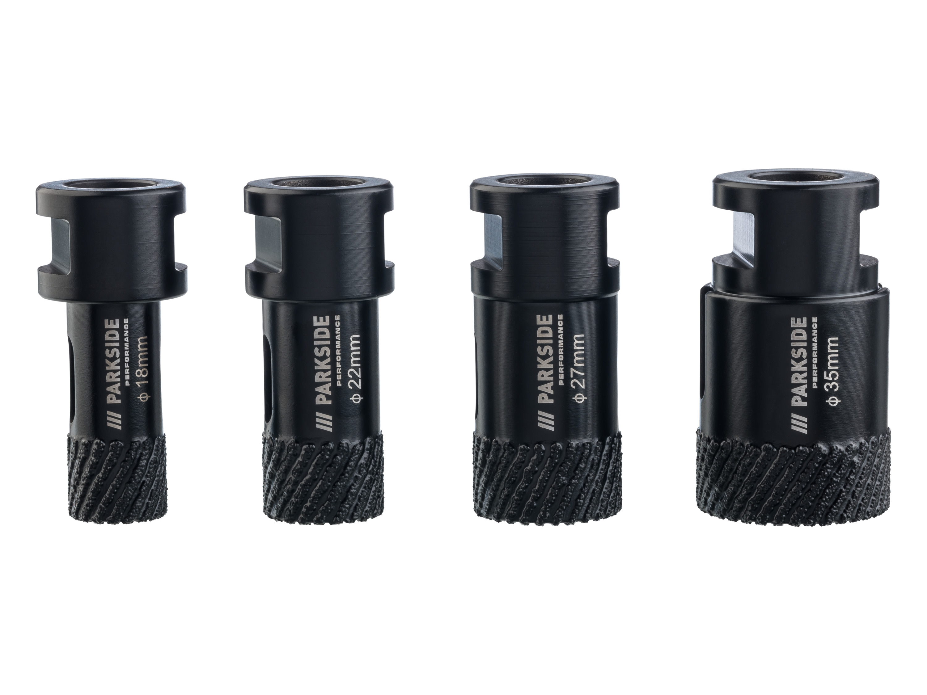 PARKSIDE PERFORMANCE® Diamantové vŕtacie korunky (vŕtacie korunky ø 18, 22, 27, 35 mm)