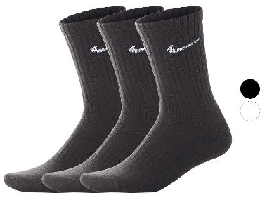 Dámske/pánske športové ponožky Cushioned Crew, 3 páry